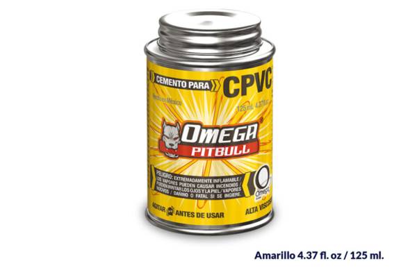 193164 Pegamento para CPVC 125ml 1/8 Omega