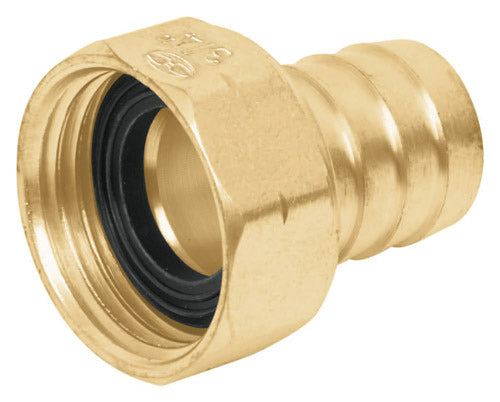 193423 Conexion manguera hembra 019mm 3/4" laton Truper