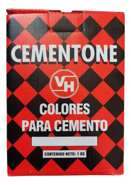 193768 Color para cemento rojo oxido 1kg Cementone