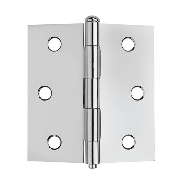193783 Bisagra cuadrada reforzada perno suelto sin tornillos 3" pulida Fanal