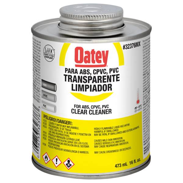 194058 Limpiador para PVC CPVC ABS 1/2 Oatey