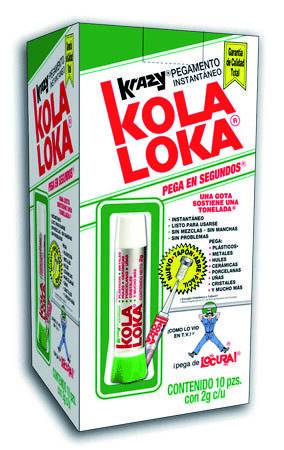 195321 Pegamento instantaneo 02.0gr liquido K1 Kolaloka