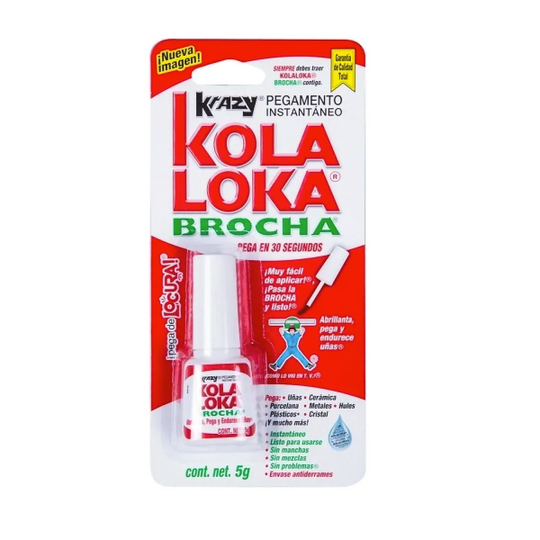 195323 Pegamento instantaneo 05.0gr brocha KBR5 Kolaloka
