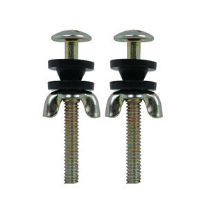 195717 Tornillo acoplar para sanitario fierro tropicalizado con 2pz 5/16" 61FT Rugo