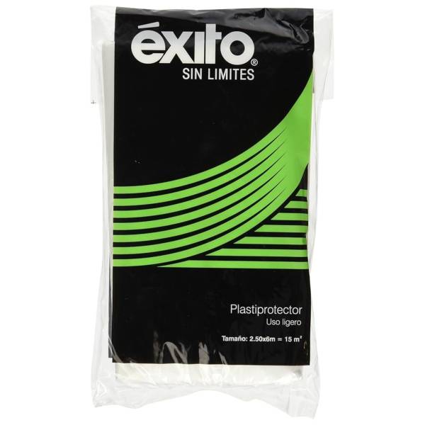 196214 Plastiprotector 2.5x6m uso ligero Exito