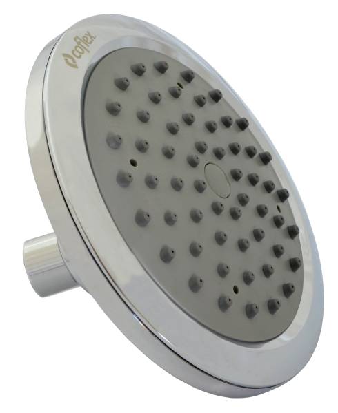 197540 Regadera sin brazo redonda 07" plastica cromada PRC402 Coflex