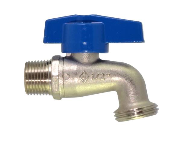 197803 Llave manguera tipo esfera de laton 013mm 1/2" lavanderia IP702 Coflex
