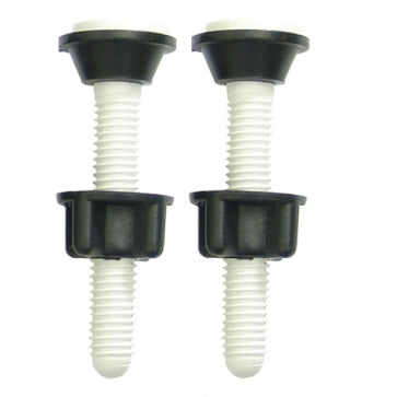 197806 Tornillo acoplar para sanitario plastico con 2pz 060mm PB2040 Coflex