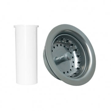 197833 Contracanasta para fregadero de acero inoxidable con tubo plastico PH100 Coflex