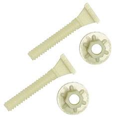 197855 juego de tornillos plastico 2" para brida plastico TB-A215 Coflex