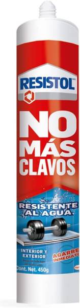 197889 Pegamento no mas clavos resistente al agua 450gr Resistol