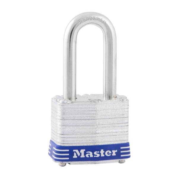 199032 Candado laminado 51mm llave tradicional gancho largo Master Lock