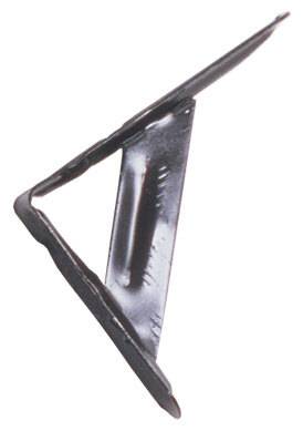 199548 Mensula de acero 04" x 03" negra reforzada Kley