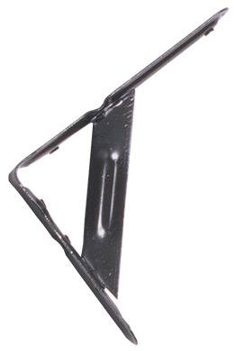 199549 Mensula de acero 05" x 04" negra reforzada Kley
