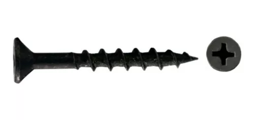 199782 Pija multiusos negra Phillips #06 038mm 1-1/2" con 100pz Veker