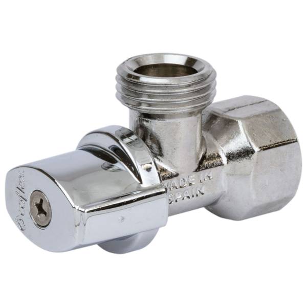 200355 Valvula control angular 1/2" x 1/2" laton 1/4 de vuelta Coflex COFLEX