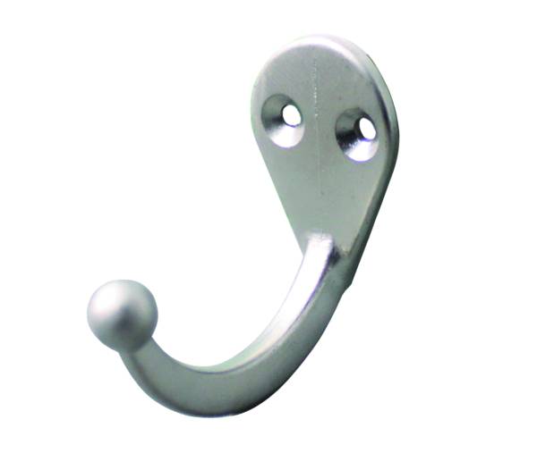 200880 Gancho perchero sencillo niquel satinado Handy Home