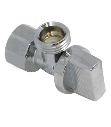 201252 Valvula control angular 1/2" x 1/2" metal 1/4 de vuelta 23006 Fontanery FONTANERY