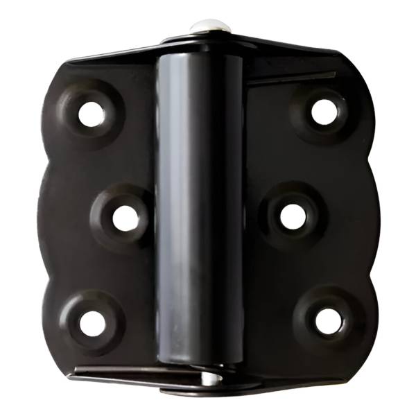 201854 Bisagra de accion sencilla 3" con tornillo negra Dexter