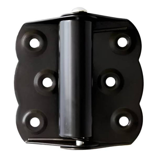 201854 Bisagra de accion sencilla 3" con tornillo negra Dexter
