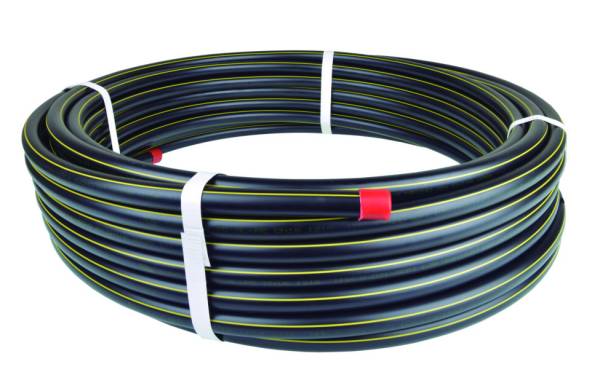 202064 Tubo PE-AL-PE gas negro 016mm 3/8" rollo 25mts Iusa IUSA