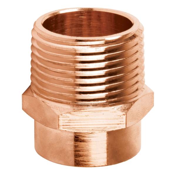 203966 Conector cobre rosca exterior 019mm 3/4"Standard