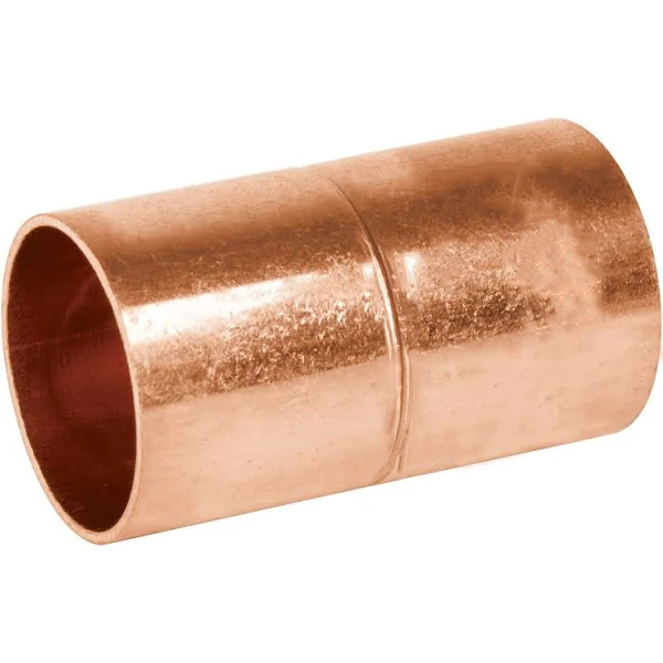 203988 Cople cobre con tope 019mm 3/4" standard