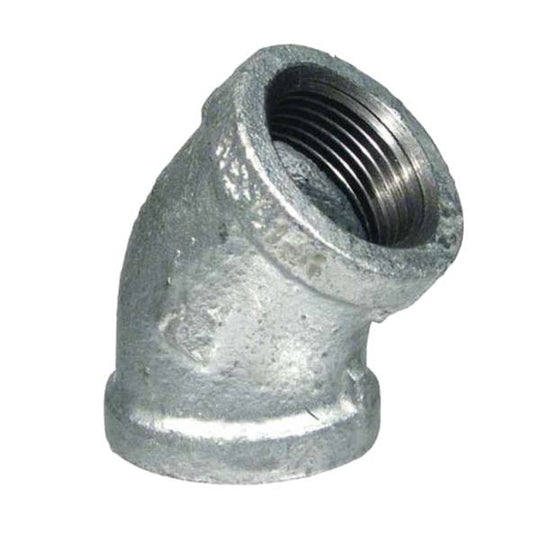 204064 Codo galvanizado 45 032mm 1-1/4" standard