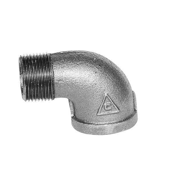 204086 Codo niple galvanizado 013mm 1/2" standard