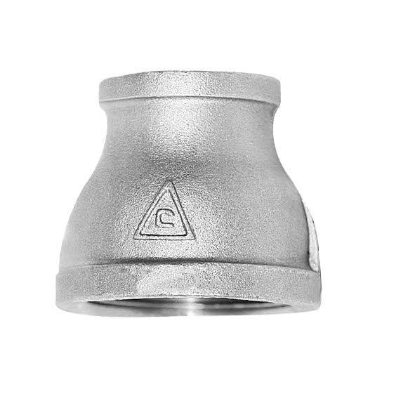 204136 Reduccion campana galvanizado 013 x 006mm 1/2" x 1/4" standard