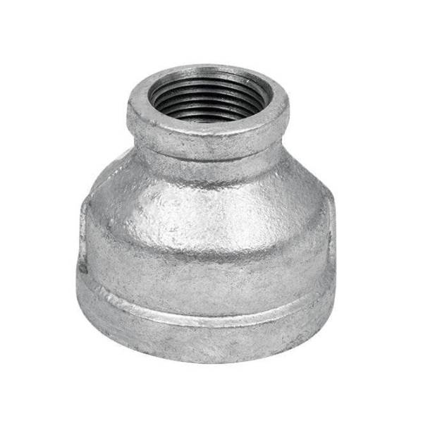 204153 Reduccion campana galvanizado 050 x 013mm 2" x 1/2" standard