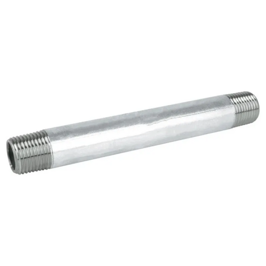 204267 Niple galvanizado 013 x 225mm 1/2" x 9" standard