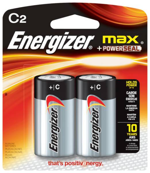 205238 Pila alcalina C blister con 2 pz energizer