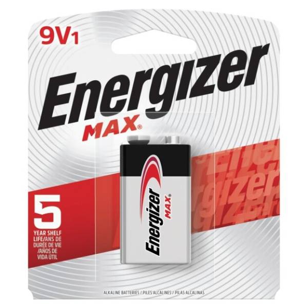 205240 Pila alcalina 9v blister con 1 pz Energizer