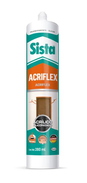 205289 Sellador acrilico cartucho 300ml blanco Acriflex F130 Sista