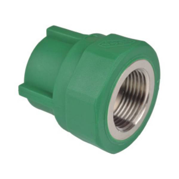 205333 Conector PPR rosca interior 1" x 1" Iusaplus/Aquaplas