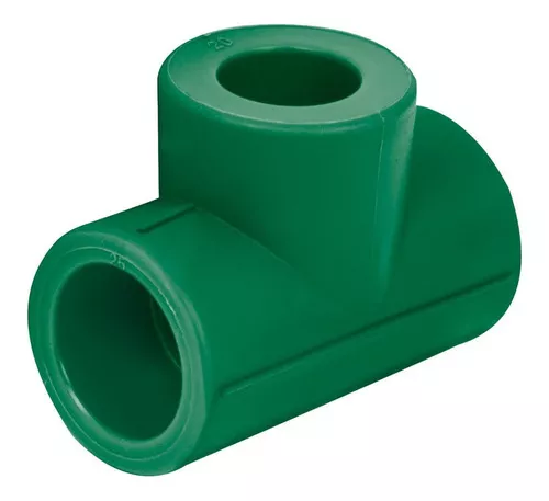 205343 Tee reduccion central extrema PPR 3/4" x 1/2" x 3/4" Iusaplus