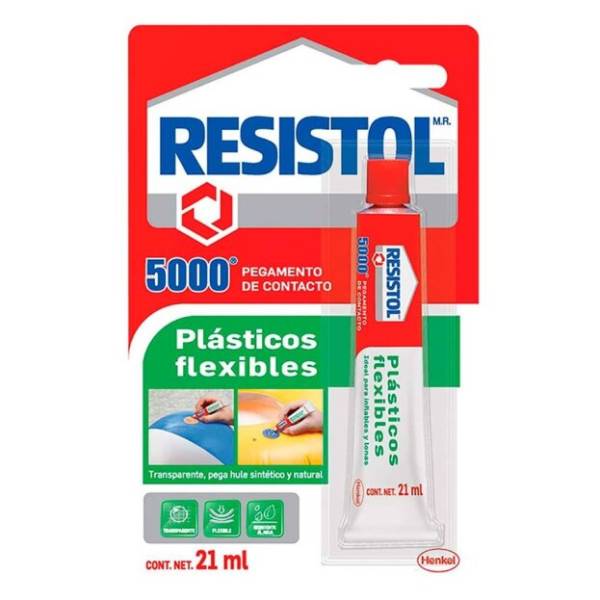 205535 Pegamento 5000 plasticos flexibles 21ml Resistol