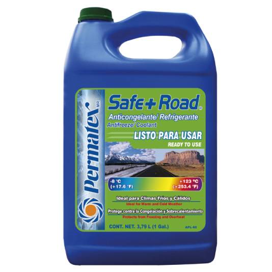 206098 Anticongelante listo para usar -2C a 120C 3.78lt Permatex