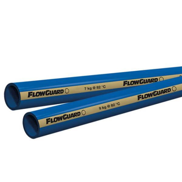 207430 Tubo ecotec rd13.5 6.10m cpvc flowguard azul 025mm 1" FLOWGUARD