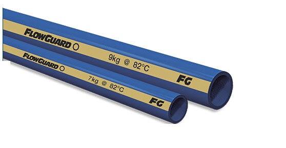 207471 Tubo rd11 cpvc flowguard azul 025mm 1" 6.10mts FLOWGUARD