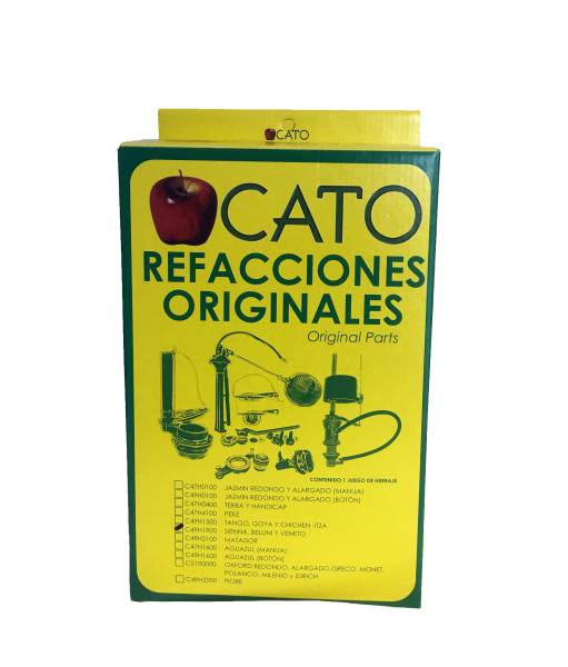 207650 Juego de herrajes para sanitario plasticos de 3" One piece Sienna palanca Cato