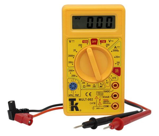 207694 Multimetro digital con buzzer MULT-002 Kley