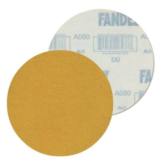207814 Disco lija velcro ciego A080 6" grado 120 Fandeli