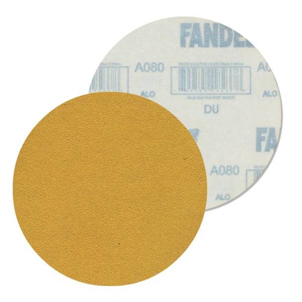 207817 Disco lija velcro ciego A080 6" grado 400 Fandeli