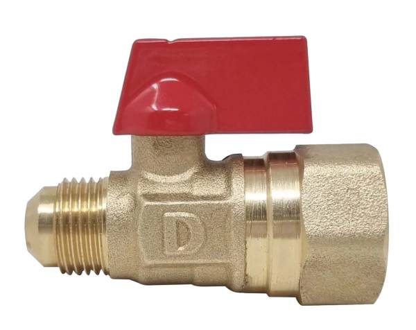 209162 Valvula control para gas 013 x 010mm 1/2" x 3/8" t/barril dica DICA