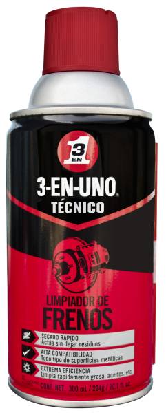 209312 Limpiador de frenos en aerosol 282ml 7oz 3 en 1