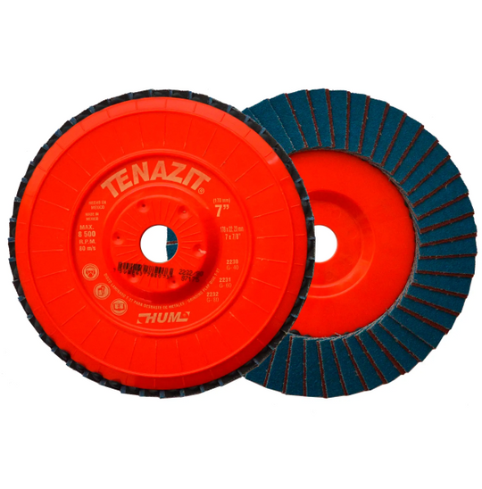 209856 Disco laminado 7" x 7/8" zirconio g80 hum 2232 Austromex
