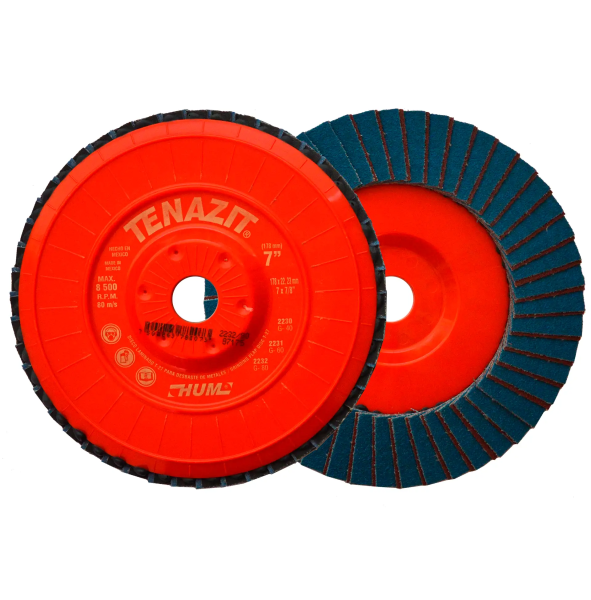 209856 Disco laminado 7" x 7/8" zirconio g80 hum 2232 Austromex