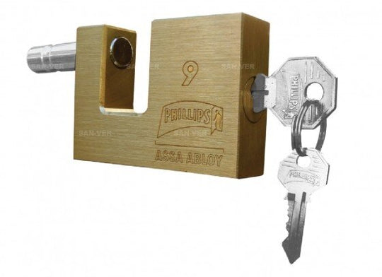210505 Candado metalico 71mm llave tradicional antipalanca Phillips